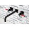 Kingston Brass KS6025DKL Wall Mount Tub Faucet, Oil Rubbed Bronze KS6025DKL - alternate 3